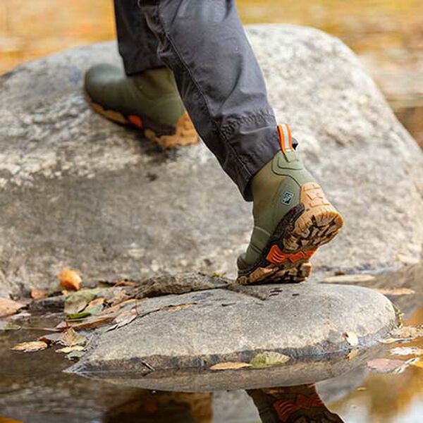 Muck Apex Mid Zip Stiefeletten Herren Grün | Österreich-3026587