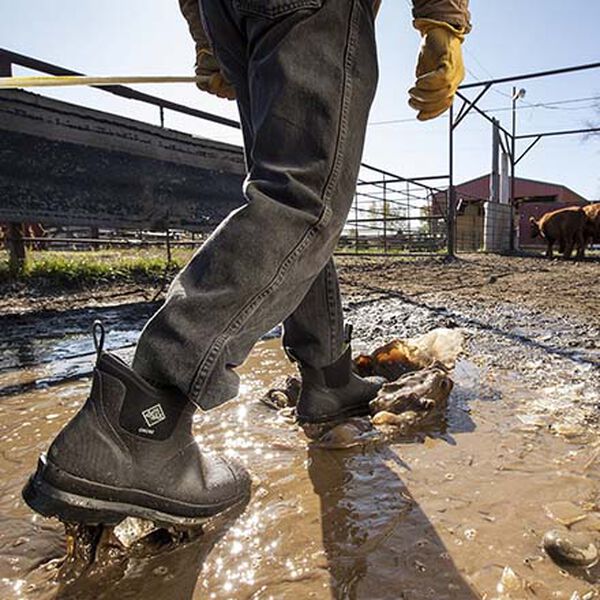 Muck Chore Klassische Steel Toe Herren Schwarz | Österreich-634025