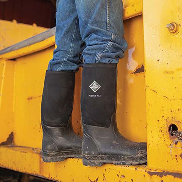 Muck Chore Max Hohe Stiefel Herren Schwarz | Österreich-720863