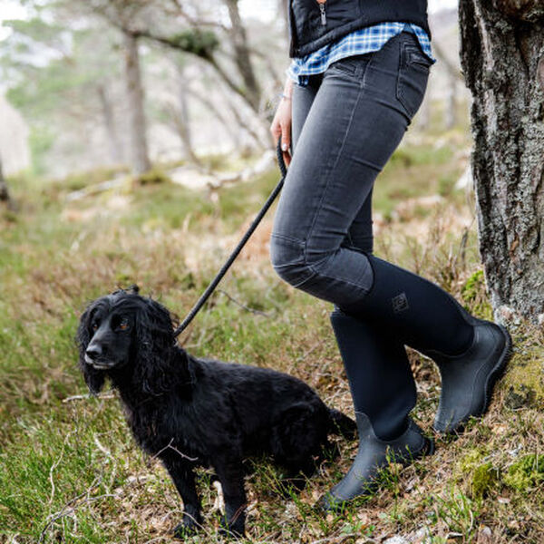 Muck Hale Hohe Stiefel Damen Schwarz | Österreich-5063184
